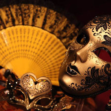 Схема вышивки «маска»