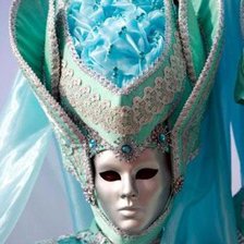 Схема вышивки «маска»