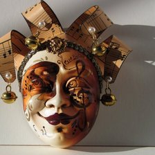 Схема вышивки «маска»