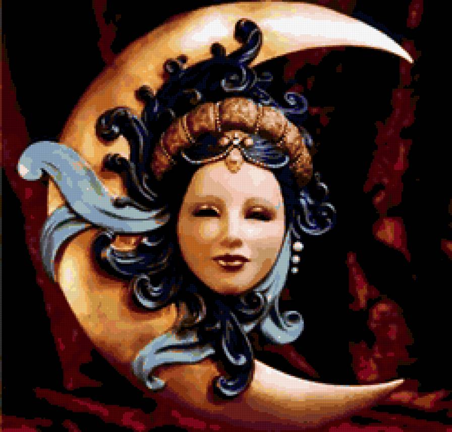 маска - люди, венеция, веселье, маски, праздник, карнавал - предпросмотр