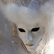 Схема вышивки «маска»