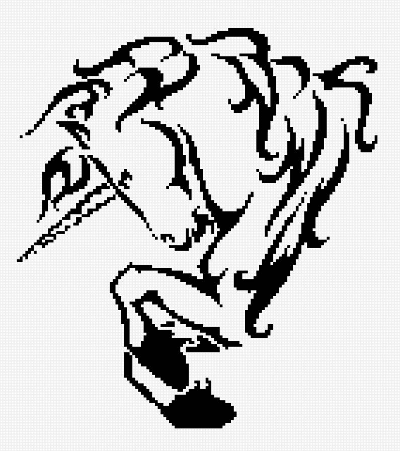 единорог - тату - предпросмотр