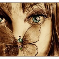 Схема вышивки «Завораживающий взгляд»