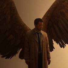 Схема вышивки «Ангел Кастиэль»