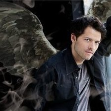 Схема вышивки «Ангел Кастиэль»