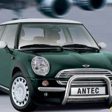 Схема вышивки «rover mini cooper»