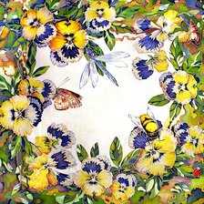 Схема вышивки «Подушка»