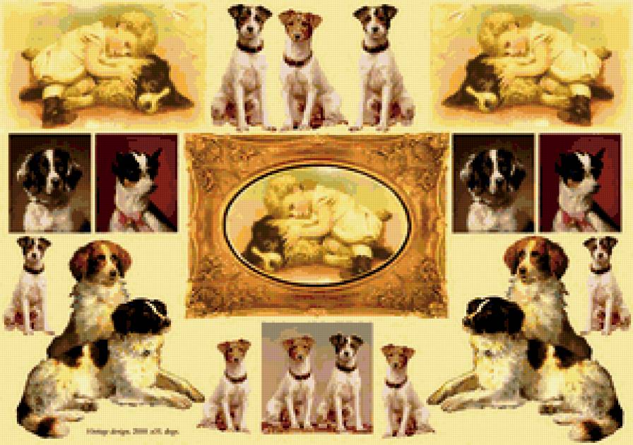 Собачки. - собака - предпросмотр