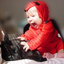 Схема вышивки «Дьяволенок»