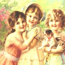 Схема вышивки «дети2»