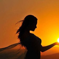 Схема вышивки «Закат»