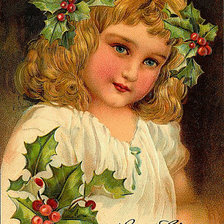 Схема вышивки «ретро дети»