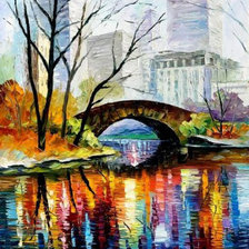 Схема вышивки «яркая осень»