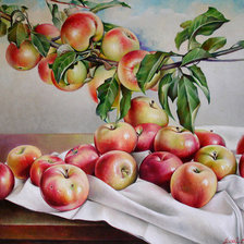 Схема вышивки «яблочки»