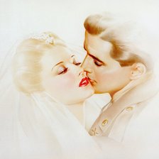 Схема вышивки «Ретро свадьба»