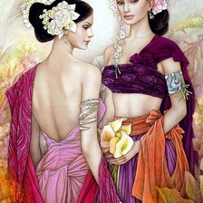 Восточная девушка