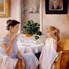 Схема вышивки «Мама»