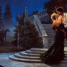 Схема вышивки «двое»