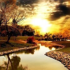 Схема вышивки «природа»