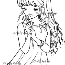 Схема вышивки «Girl»