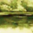 Предпросмотр схемы вышивки «Лесная речка» (№376518)