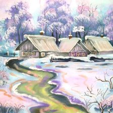 Схема вышивки «Ранняя весна»