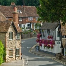 Схема вышивки «Английская деревня»