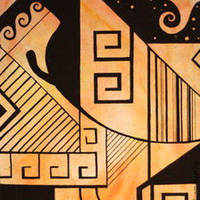 Схема вышивки «Абстракция»