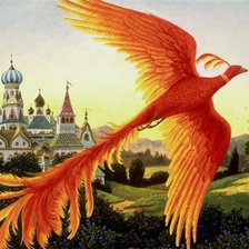 Схема вышивки «жарптица»