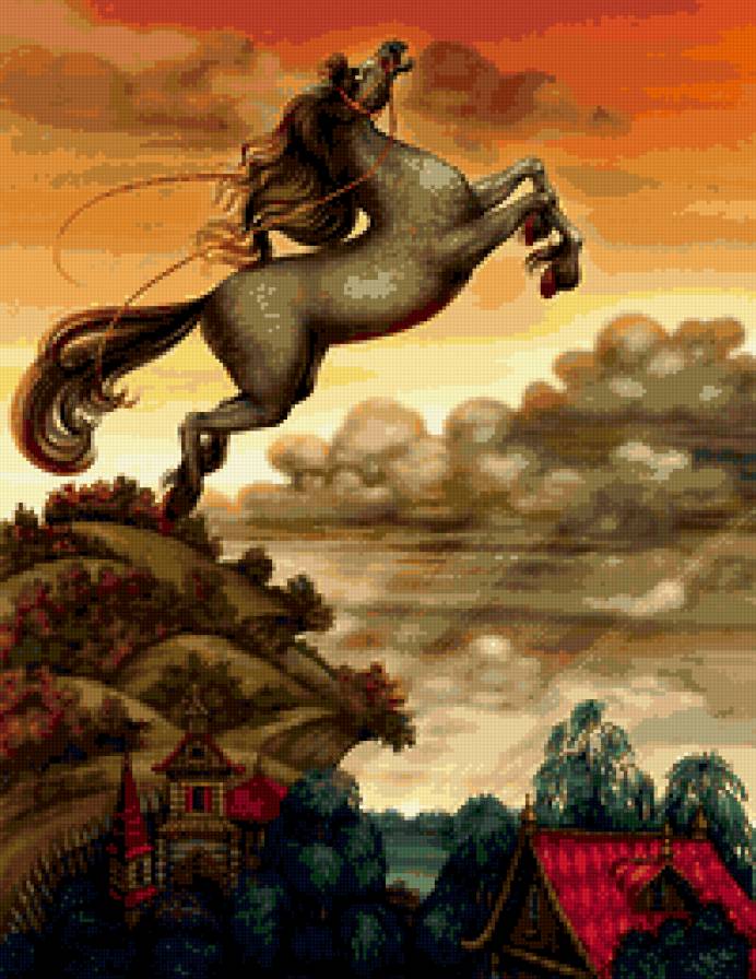 сказки - сказки, лошадь - предпросмотр