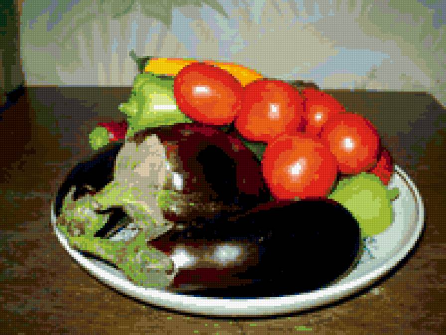 натюрморт на кухню - натюрморт, овощи, на кухню - предпросмотр