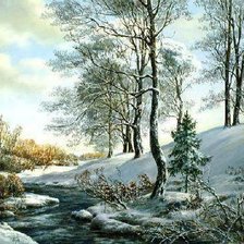 Схема вышивки «весенний день»