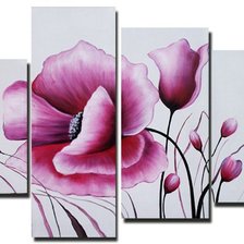 Схема вышивки «триптих»