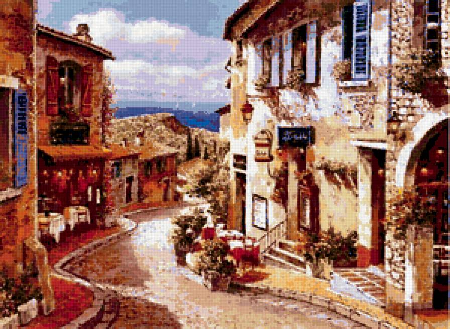 улочка италии - предпросмотр