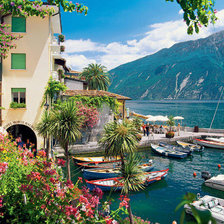 Схема вышивки «италия»