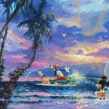 Схема вышивки «сказки диснея»