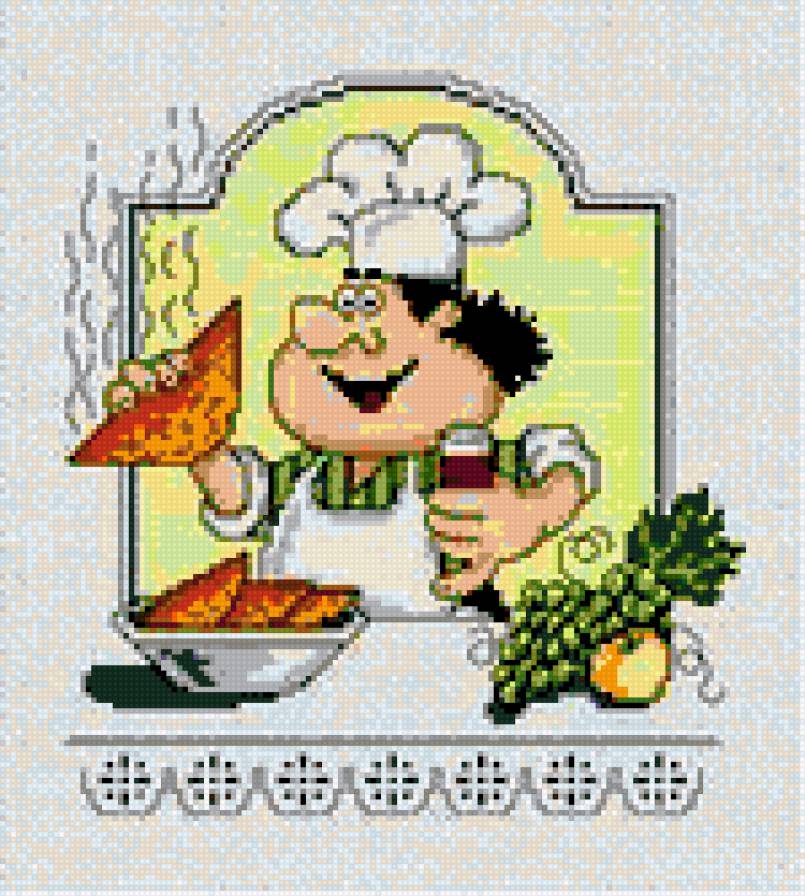 Поварёнок(чебурек) - поваренок, картинки для кухни - предпросмотр