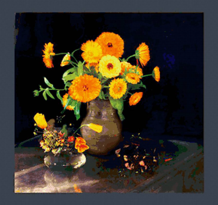 №377690 - цветы, натюрморт, букет - предпросмотр