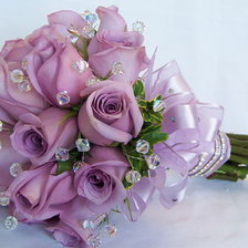 Схема вышивки «букет роз»