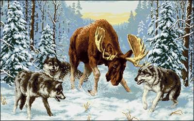 встреча в лесу - оригинал