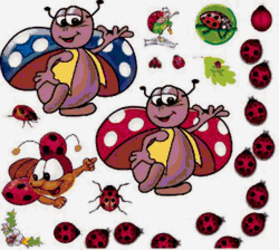 божья коровка - природа, божья коровка, детям - предпросмотр