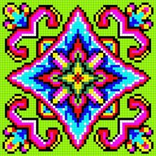 Схема вышивки «подушка»