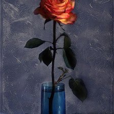 Схема вышивки «роза»