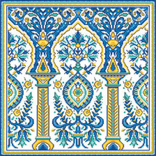 Схема вышивки «подушка»