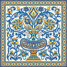 Схема вышивки «подушка»