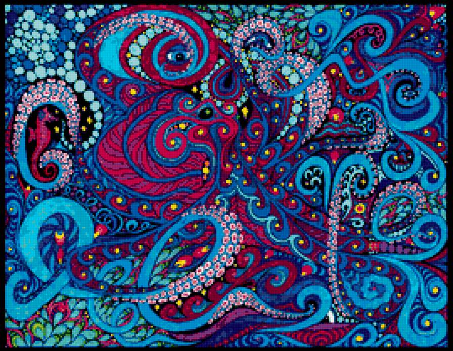 подушка - узор - предпросмотр