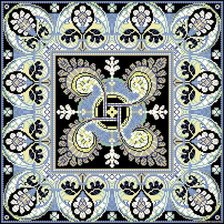 Схема вышивки «подушка»