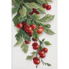 Схема вышивки «вишня»