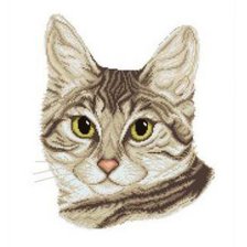 Схема вышивки «кот»