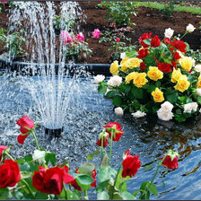 Схема вышивки «фонтанчик»